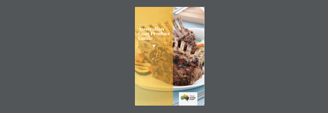 AUSTRALIAN GOAT PRODUCT GUIDE