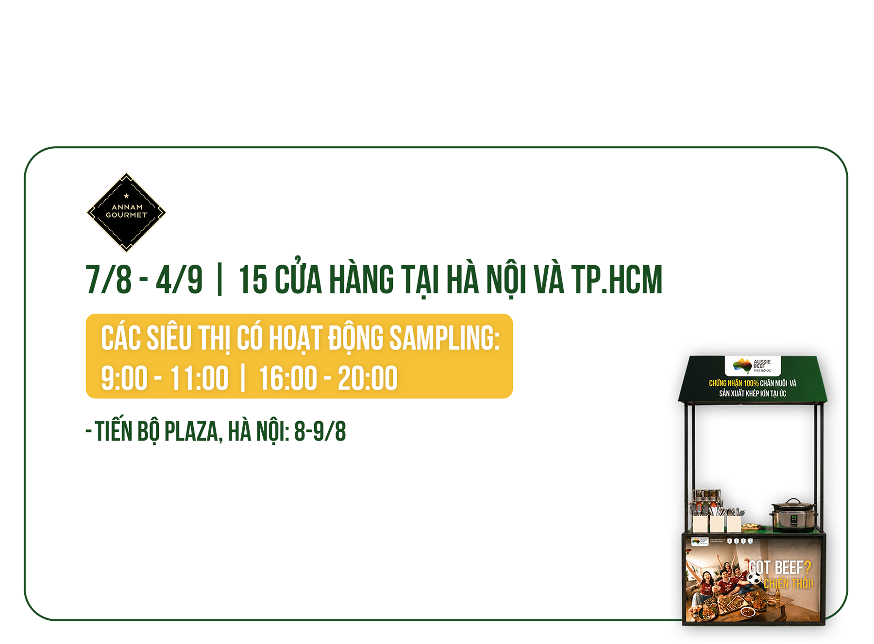 Annam Gourmet promotion