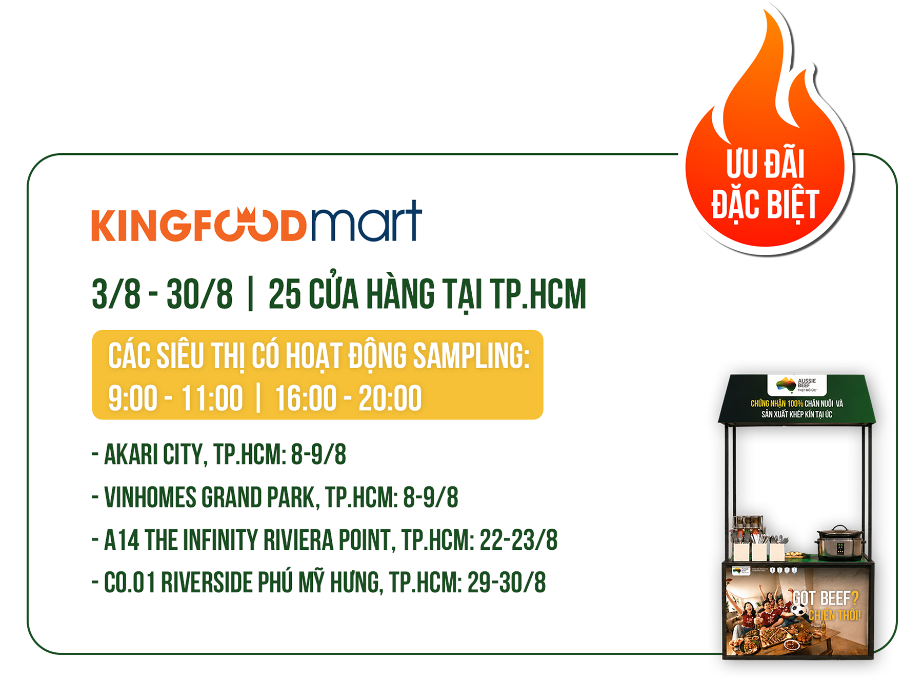 Kingfoodmart promotion