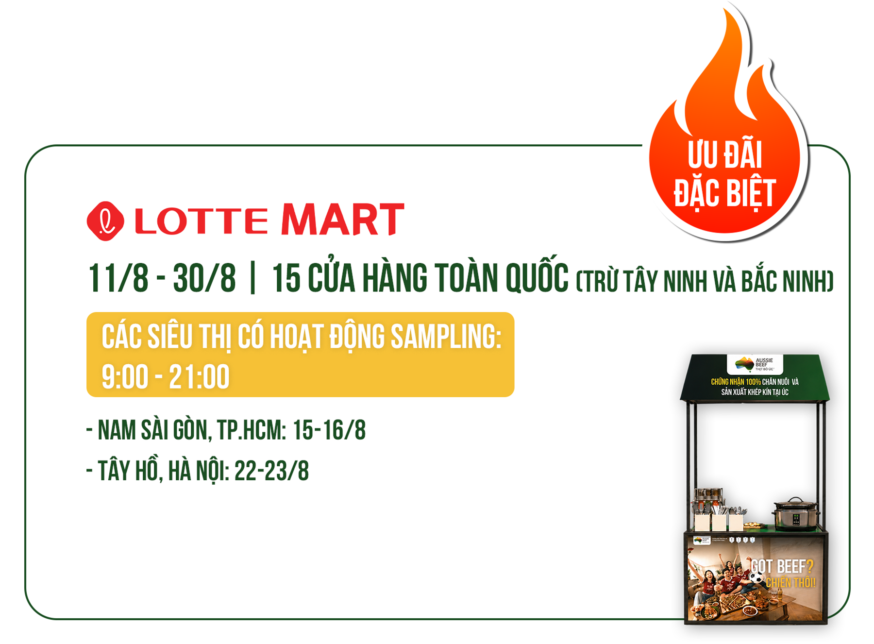 Lotte Mart promotion