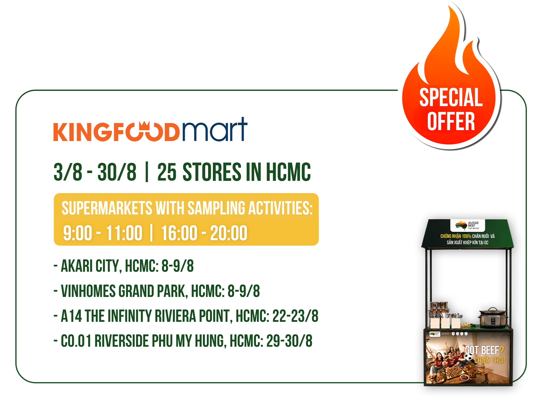 Kingfoodmart promotion