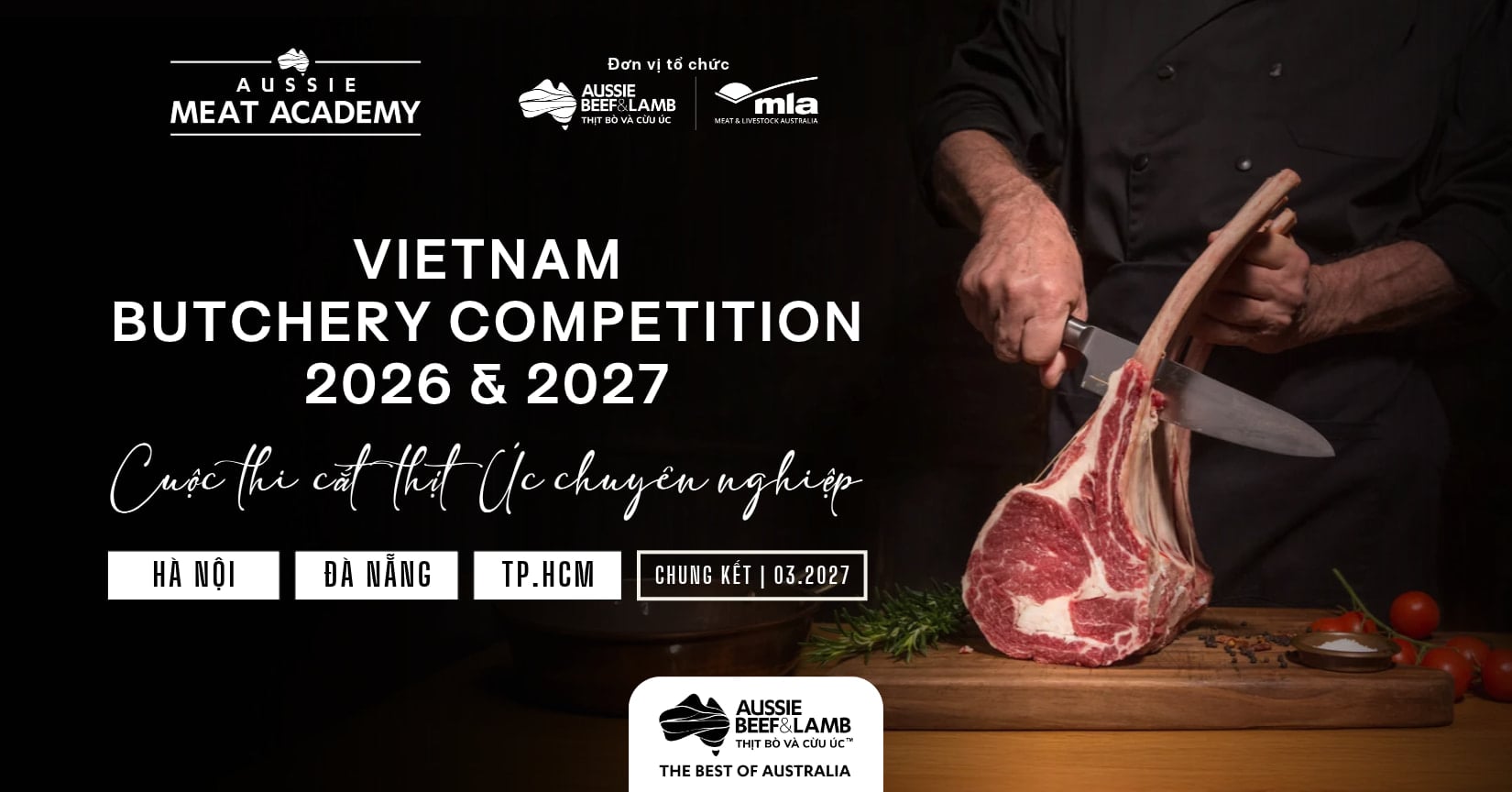 Vietnam Butchery Competition 2026–2027 in Hanoi, Da Nang and Ho Chi Minh City